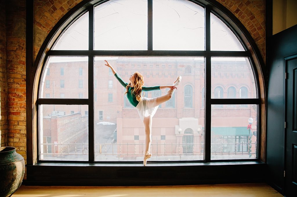 Lily Ballerina | Pocatello Ballerina is "On Pointe" at The Paris Studios