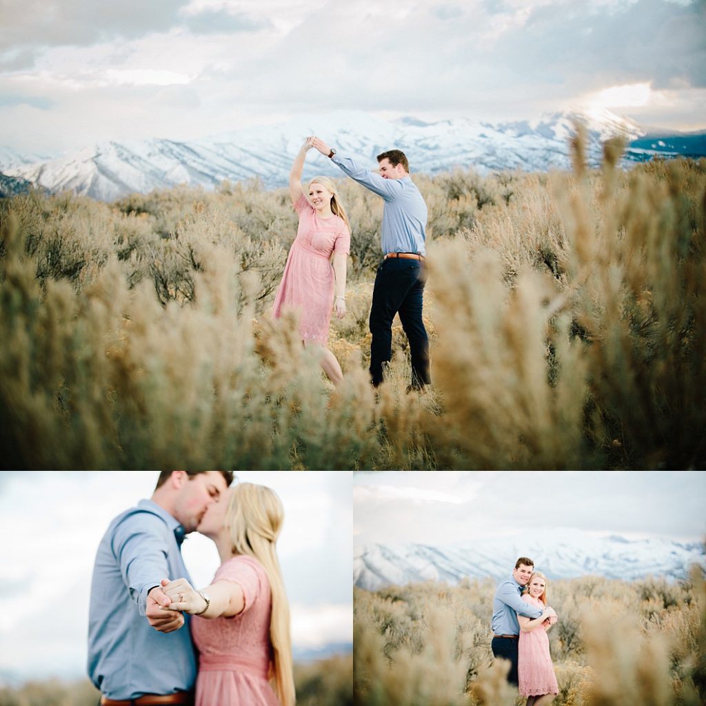  Dallin & Maddie | Mountain view engagements in Pocatello, ID