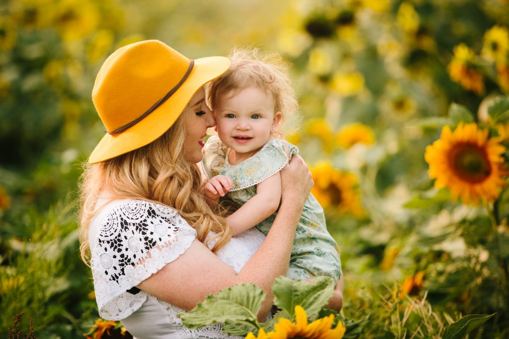 Sunflower family session photography