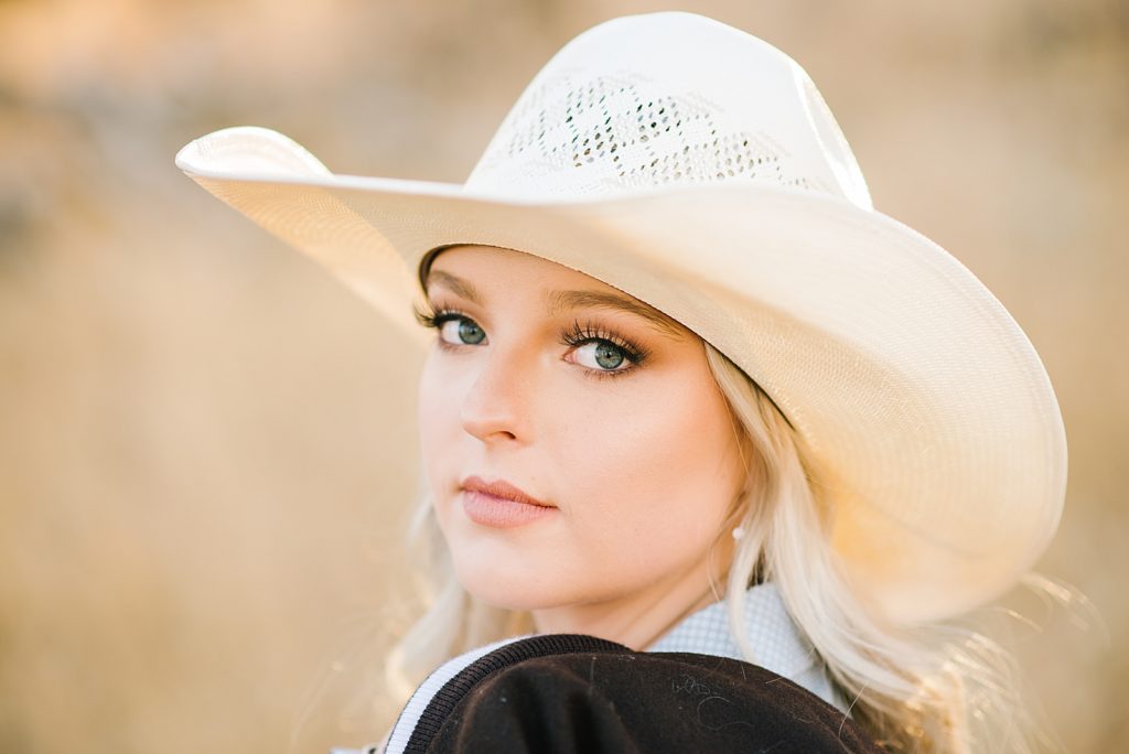 Samantha | Western Cowgirl Senior Session | Rigby Idaho