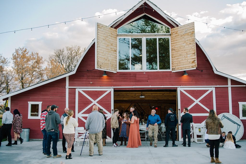 Red Barn Blackfoot Wedding Venue