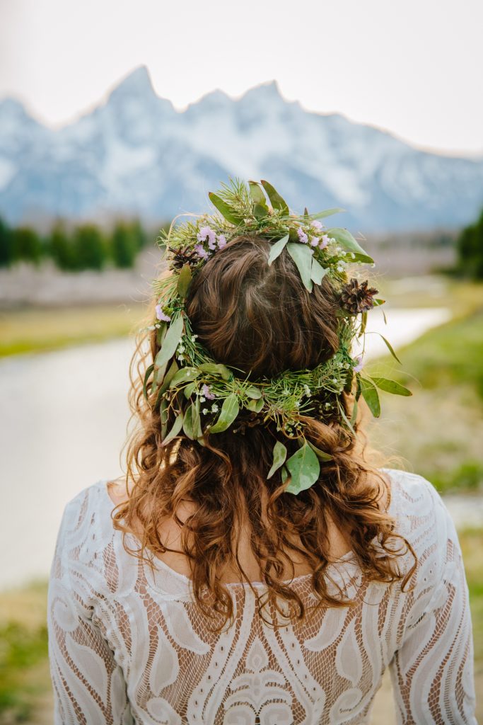 bridal flower crown 