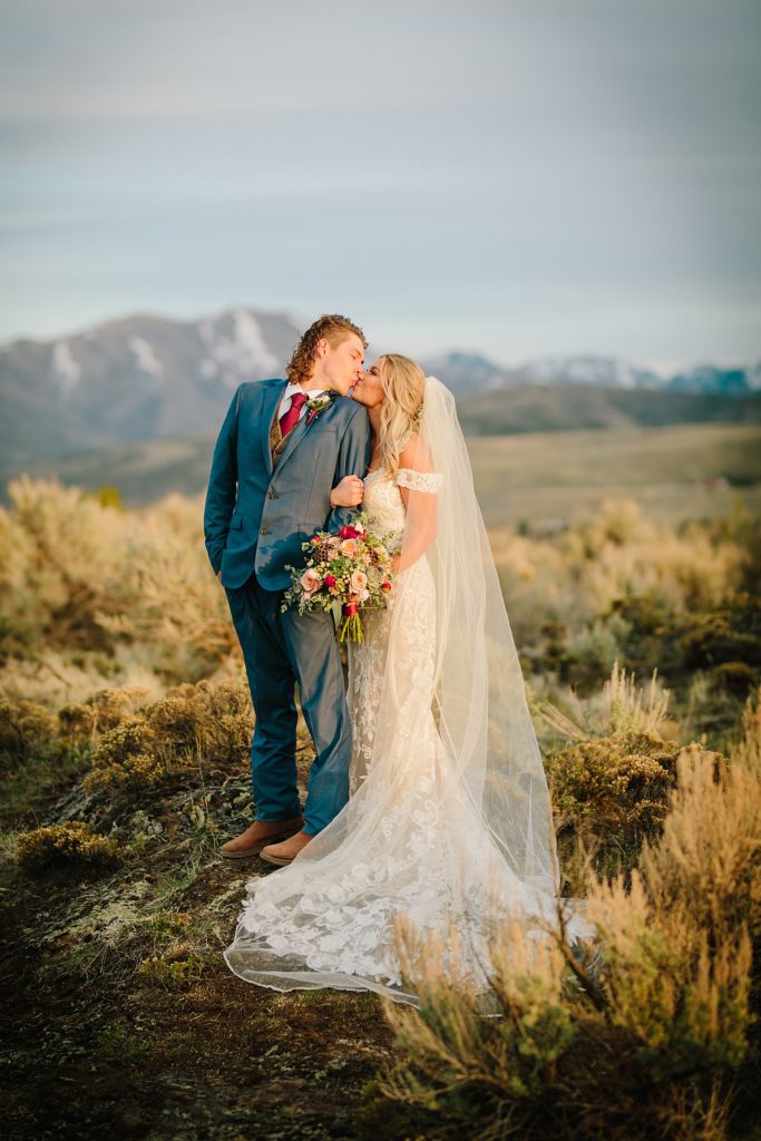 Pocatello mountain wedding 