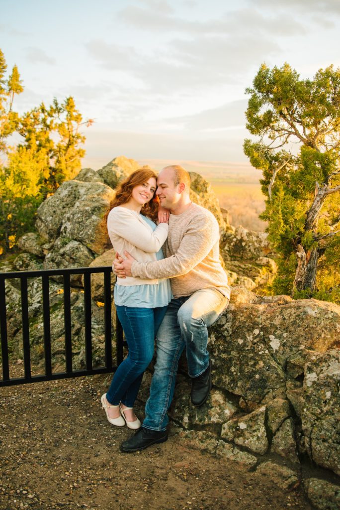 Jackson Hole wedding photographer captures couple embracing during outdoor portraits in Rigby
